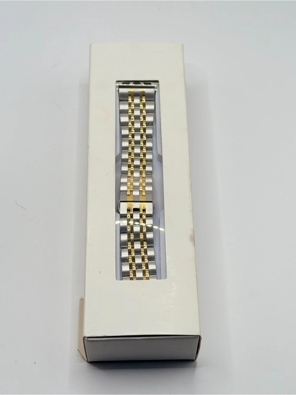 Apple Watch Stainless Steel & Gold Band, 42/44/46mm, New